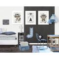 3-er Set Poster Bilder Kinderzimmer Bear A4 / A3 