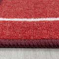 Play Teppich 140 x 200 cm rot gelb
