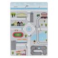 Play Teppich 140 x 200 cm grau