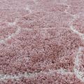 Salsa Hochflorteppich 240 x 340 cm rosa