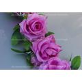 Dekoration Auto Hochzeit Mauve Rosen Girlande Herz 