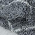 Alvor Hochflorteppich 120 x 170 cm grau