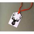 handgeschnitzter Stempel "Hirsch" 