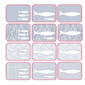 Qulties + Filzies Fische - Set