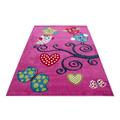 Kids Teppich 80 x 150 cm lila