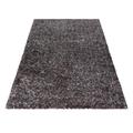 Enjoy Hochflorteppich 80 x 250 cm taupe