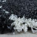 Salsa Hochflorteppich 80 x 150 cm anthrazit