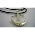 Anhänger als Anker, in echt 925 Silber, mit Kette 