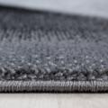 Parma Teppich 80 x 300 cm schwarz grau