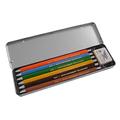 Koh-I-Noor Buntstiftset Versatil 5217 / Coloured Clutch Holder Pencil Set 6 Fallbleistifte mit farbigen Minen / 6 clutch holder pencils with coloured lead