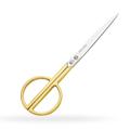 Papierschere / Paper Scissors Silber mit goldenem Griff / Silver with gold handles