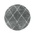 Alvor Hochflorteppich 120 x 170 cm grau