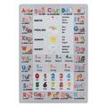 Play Teppich 140 x 200 cm grau