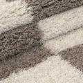 Gala Hochflorteppich 80 x 250 cm beige