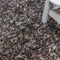 Enjoy Hochflorteppich 80 x 250 cm taupe