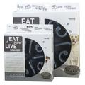 Fummelbrett für Katzen und kleine Hunde Eat slow live longer Feeder