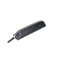 Großes Mara Leder Stiftetui schwarz / Large Black leather pencil case