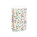 Gepunktete Blockbodenbeutel Bunt / Dotted Paper Bags