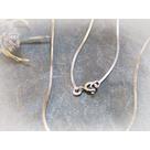 Schlangenkette vierkant 45 cm 