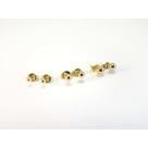 Ohrstecker Kugel 750/Gelbgold 5 mm