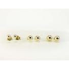Ohrstecker Kugel 750/Gelbgold 5 mm