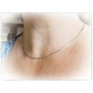 Schlangenkette vierkant 45 cm 