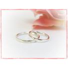 schlichte,dünne Trauringe in Silber