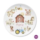 Bauernhof | Kindergeschirr Set | Taufgeschenk | Kinderteller 