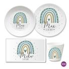 Kindergeschirrset 4teilig, Regenbogen