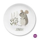 Personalisierter Kinderteller Maus 