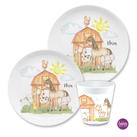 Kindergeschirr Set Bauernhof - Farm Pferd