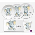 Kindergeschirr Teller Elefant Baby