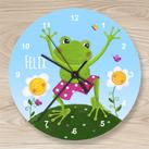 Kinderzimmer Uhr Frosch