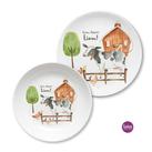 Kinderteller set Bauernhof