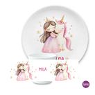 Kindergeschirr Set Prinzessin