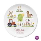 Bauernhof | Kindergeschirr Set | Taufgeschenk | Kinderteller 