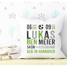 Kissen Fußball mit Füllung für Kinder