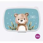 Personalisierte Brotdose für Kinder - Bär