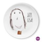 Clown personalisierter Kinderteller 