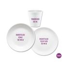 Einhorn Kindergeschirr Set