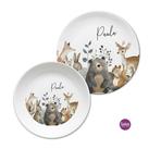 Kinderteller Geschirrset Waldtiere