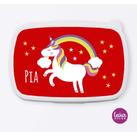 Personalisierte Brotdose | Einhorn