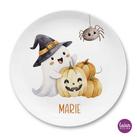 Halloween -Teller - Kinderteller Hexe