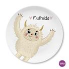 Kleine Monster - personalisierter Kinderteller 