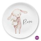 Hase personalisierter Osterteller 