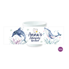 Zahnputzbecher Wale für Kinder