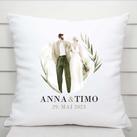 Personalisiertes Kissen  | Geschenk zur Hochzeit