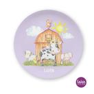 Kinderteller Bauernhof Kuh