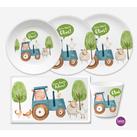 Kindergeschirr Set 5 teilig  Waldtiere, Bauernhof