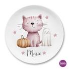Halloween -Teller - Kinderteller Hexe